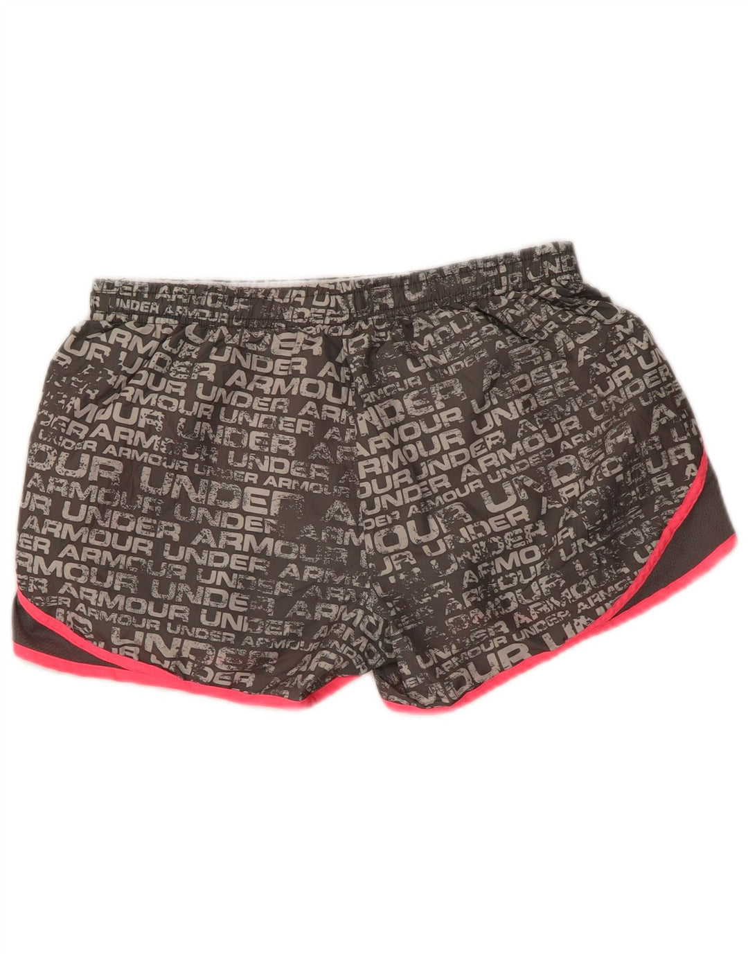 UNDER ARMOUR Short de sport Heat Gear Graphic pour femme UK 14 Gris moyen