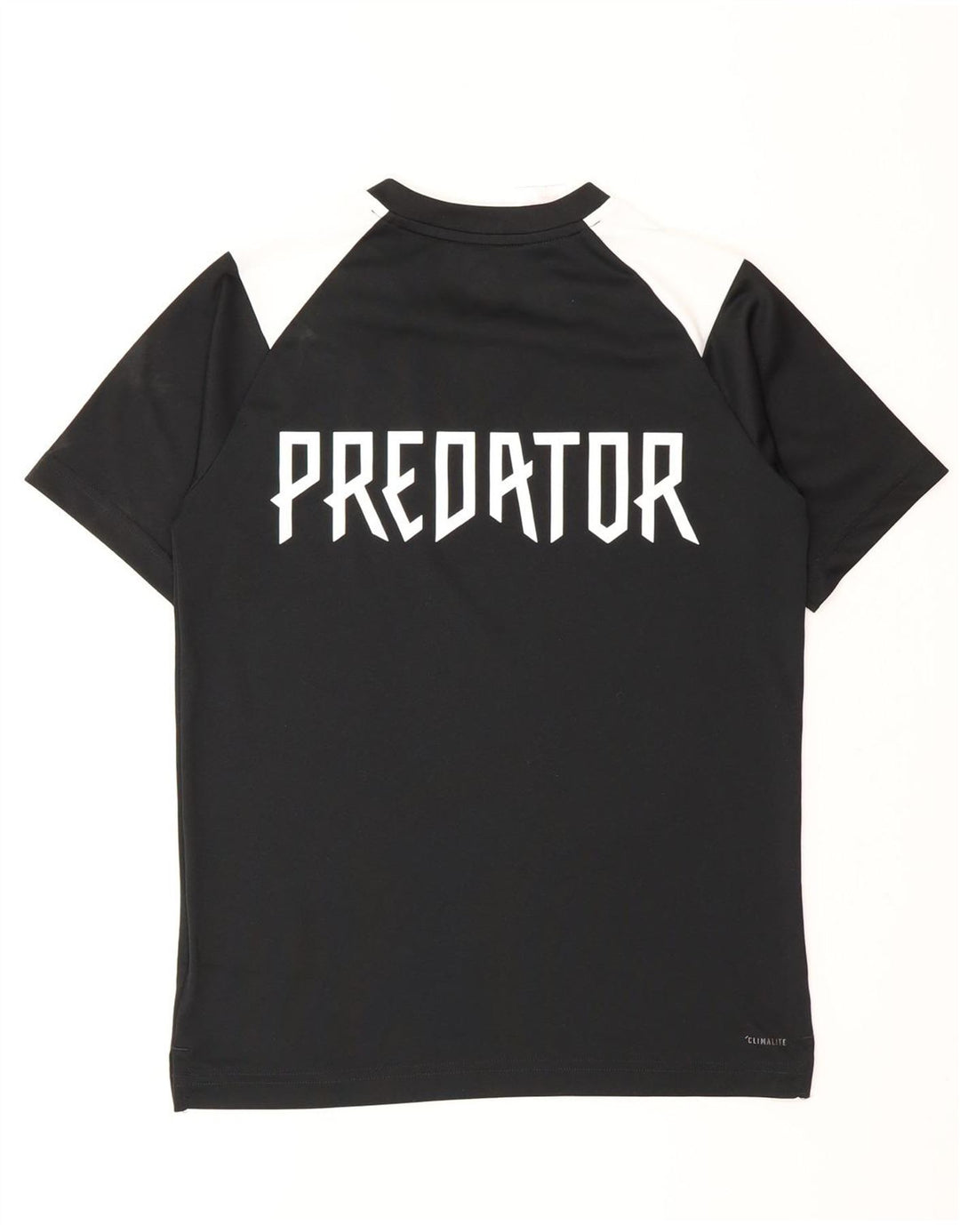 Adidas Garçons Predator Graphic T-Shirt Top 11-12 ans Noir Moyen