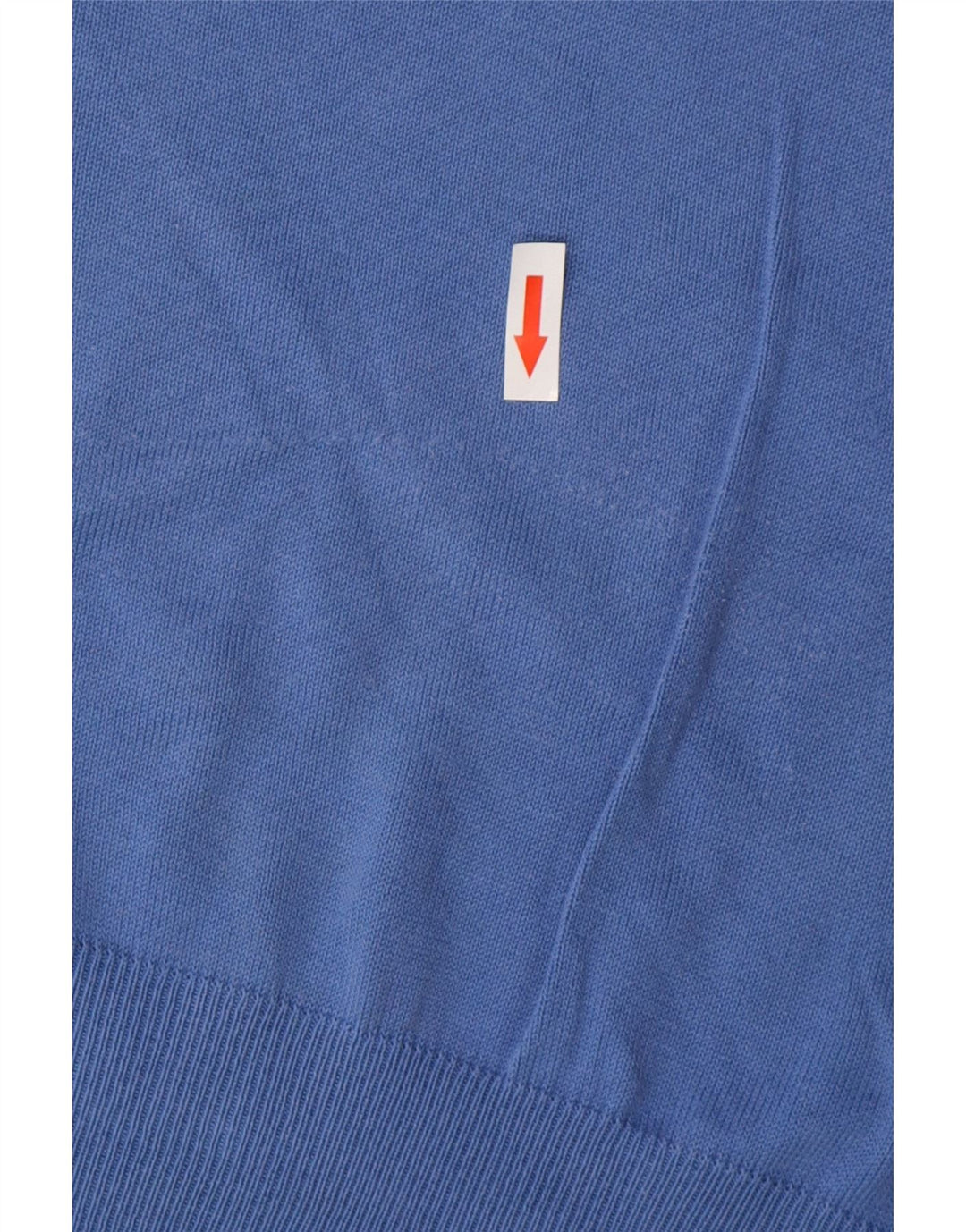 TRUSSARDI Pull col V Homme Grand Bleu Coton