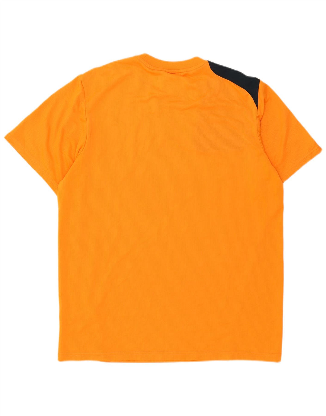 Adidas T-shirt graphique pour hommes, grand, en polyester color block orange