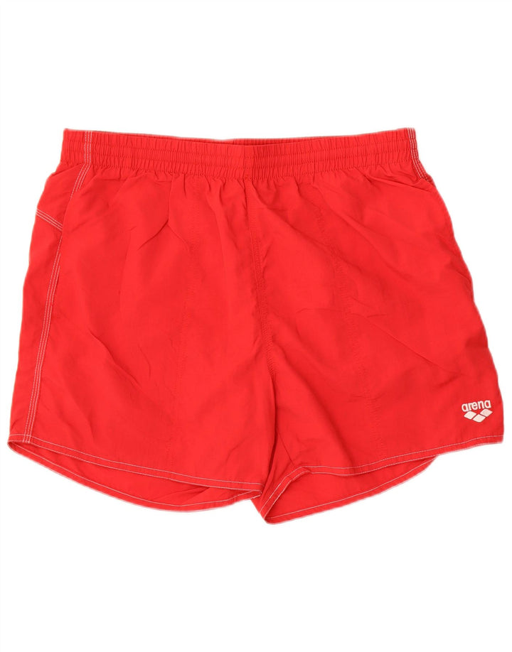 Arena Short de Sport Homme 2XL Rouge Polyamide
