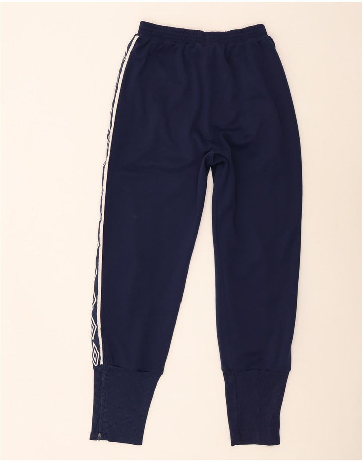 Umbro Pantalon de Survêtement Graphique Homme Joggers Large Bleu Marine Polyester