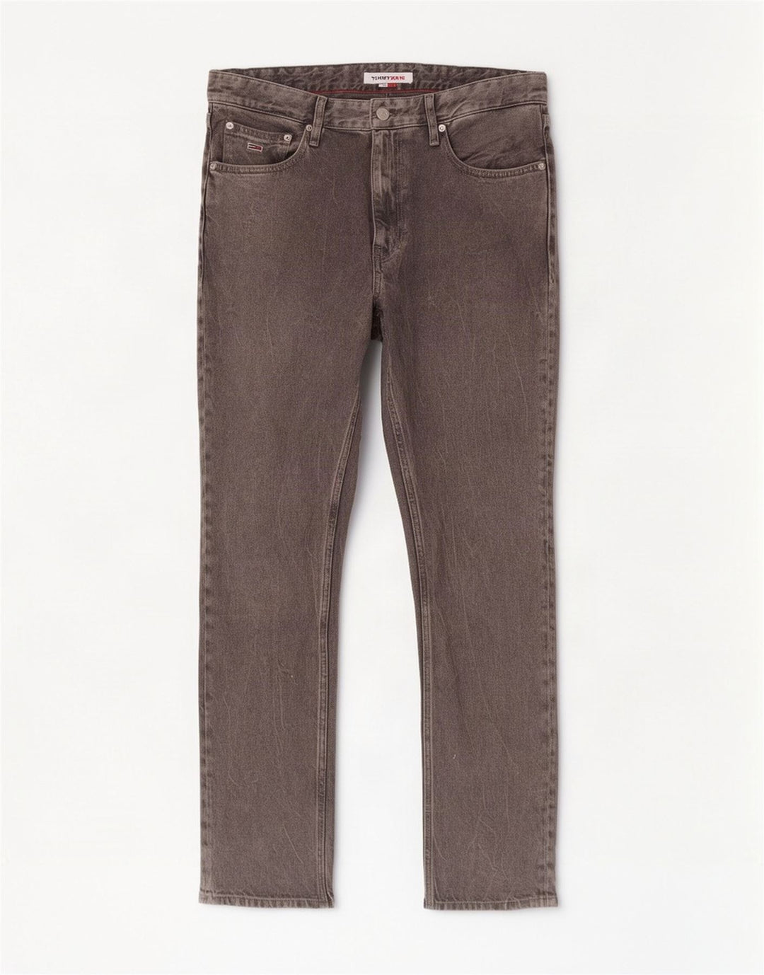 Tommy Hilfiger Jean droit homme W33 L32 gris coton