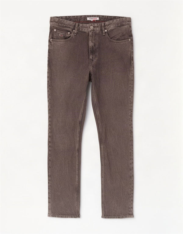 Tommy Hilfiger Jean droit homme W33 L32 gris coton