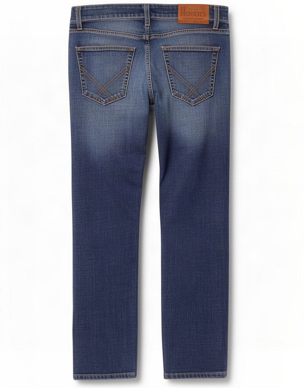 Roy Rogers Mens Straight Jeans W32 L28 Bleu Coton
