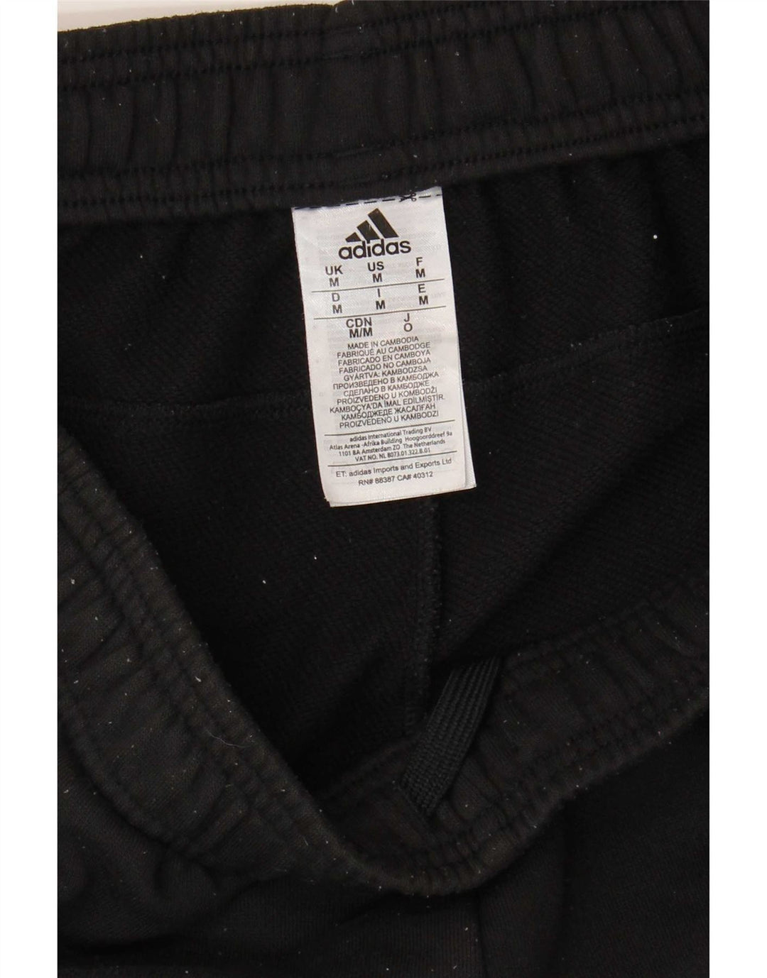 Adidas Pantalon de survêtement Climalite pour homme Noir moyen Polyester
