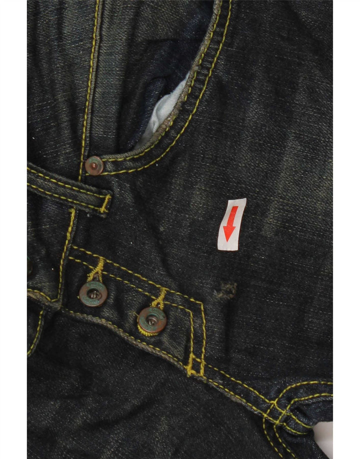 Dondup Jean Slim Femme W30 L30 Bleu Marine Coton