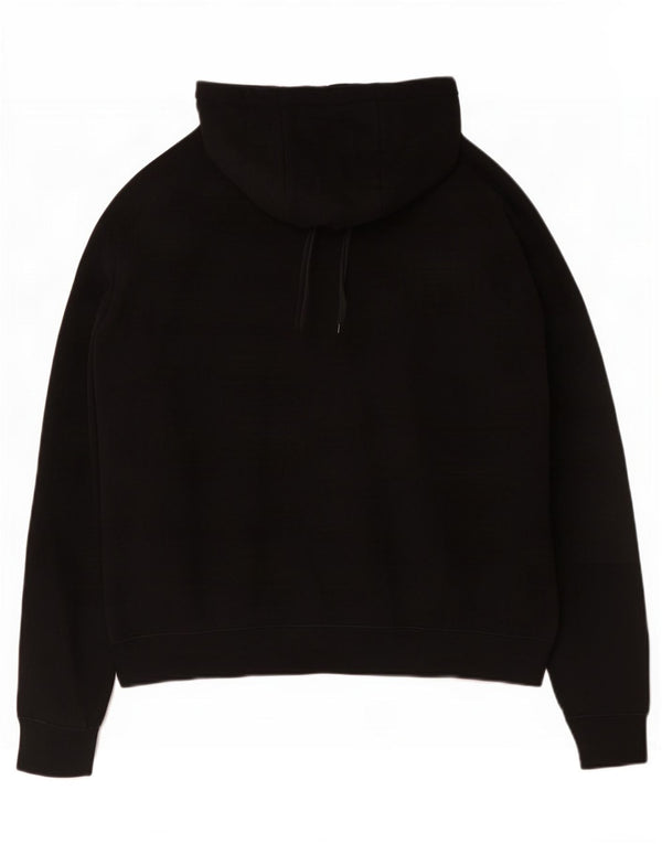 Nike Pull à capuche pour femme UK 14 en coton noir moyen