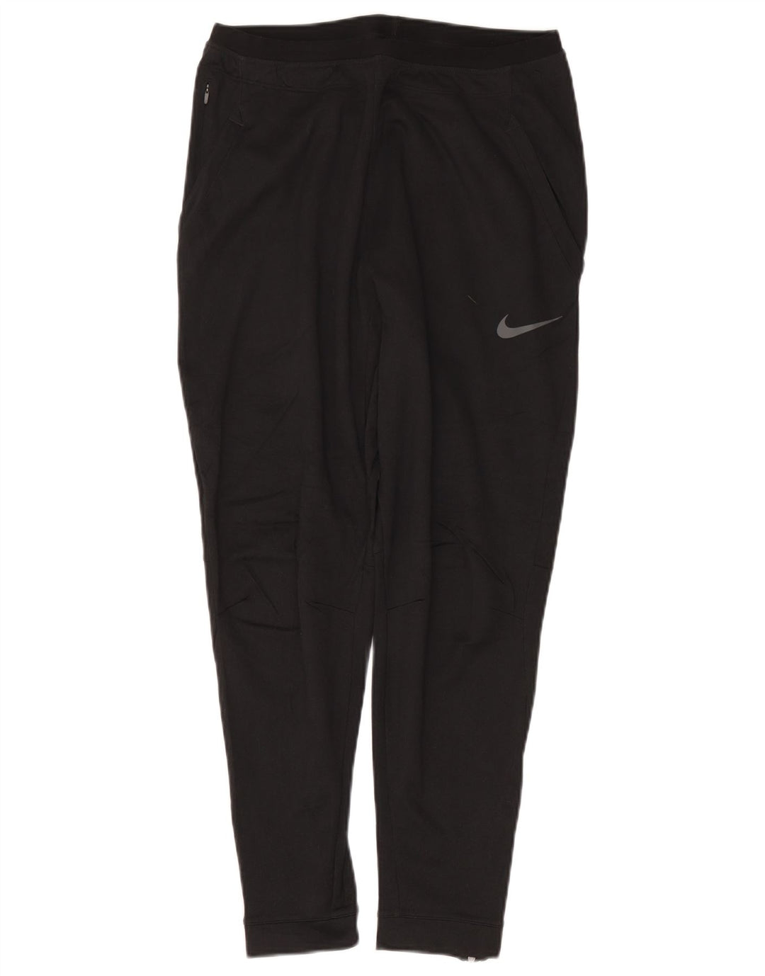 Nike Pantalon de survêtement Dri Fit pour femme UK 14 Noir moyen