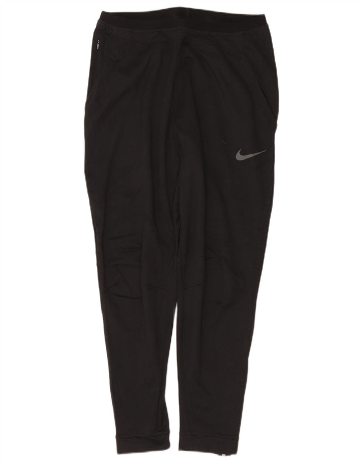 Nike Pantalon de survêtement Dri Fit pour femme UK 14 Noir moyen