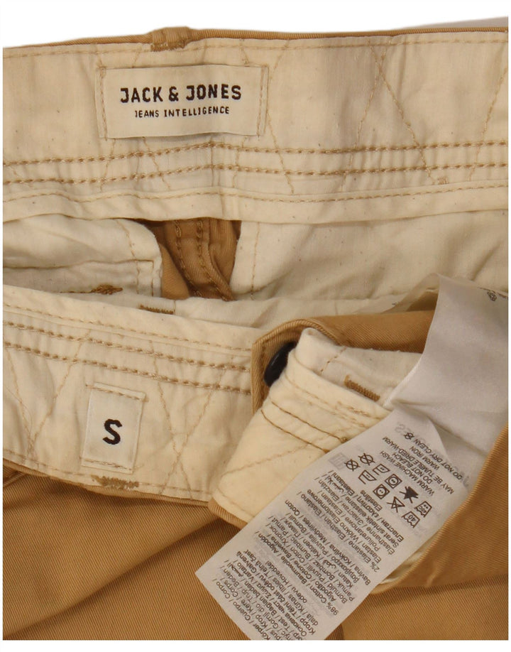 JACK & JONES Short Cargo Homme Petit W32 Coton Beige