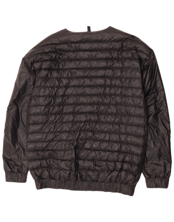 Adidas Veste rembourrée pour homme UK 38 Medium Noir Nylon