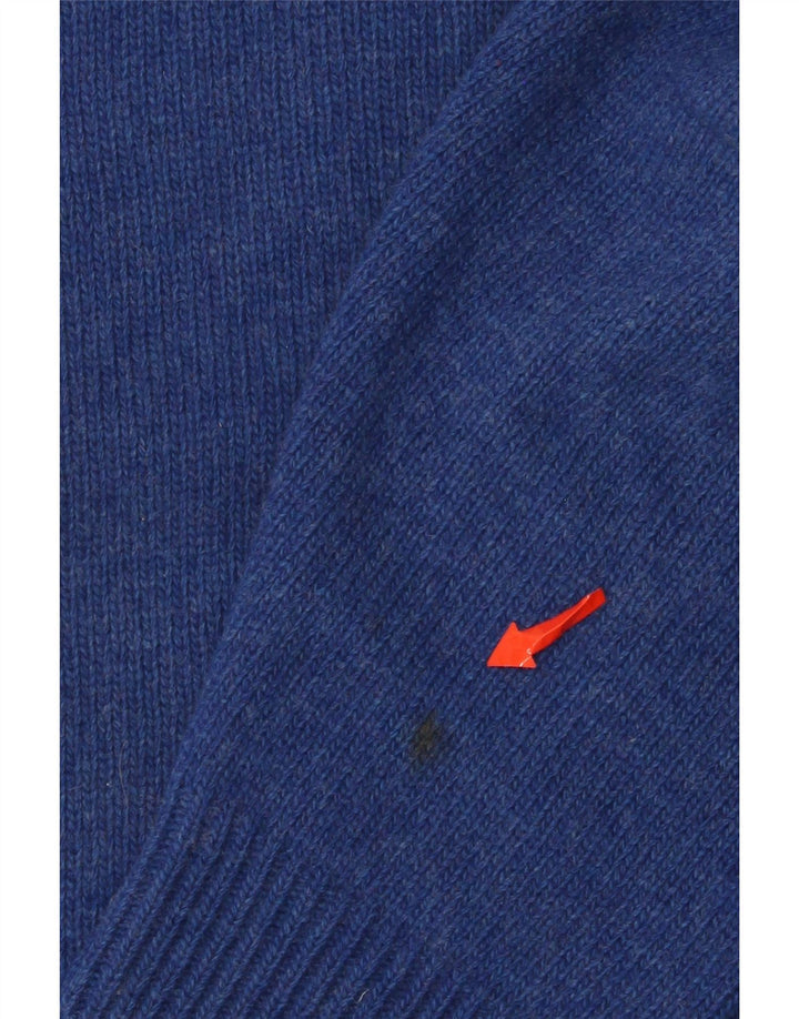 Marina Yachting Pull Col Rond Homme Bleu Moyen Argyle/Diamant