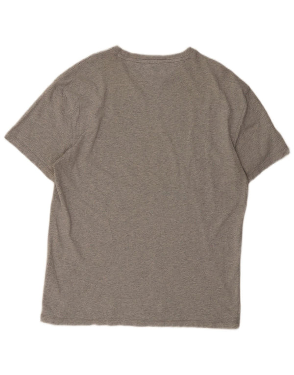 Tommy Hilfiger T-Shirt Homme Gris Moyen Coton