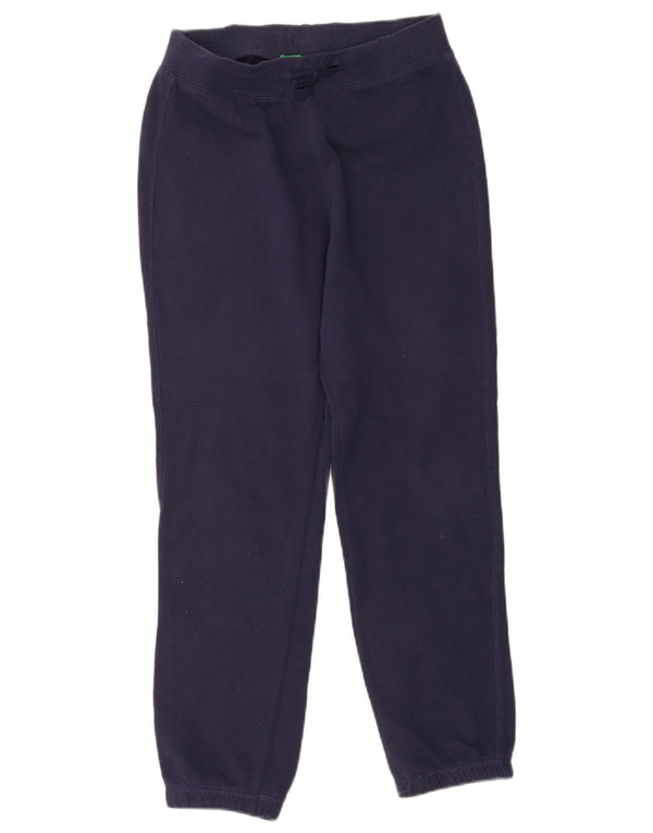 Benetton Pantalon de Survêtement Fille 14-15 Ans 3XL Bleu Marine Coton