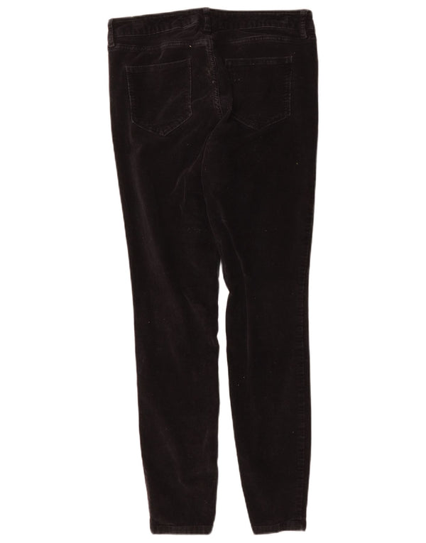 Fat Face Pantalon slim en velours côtelé pour femme UK 12 Medium W30 L28 Bleu marine