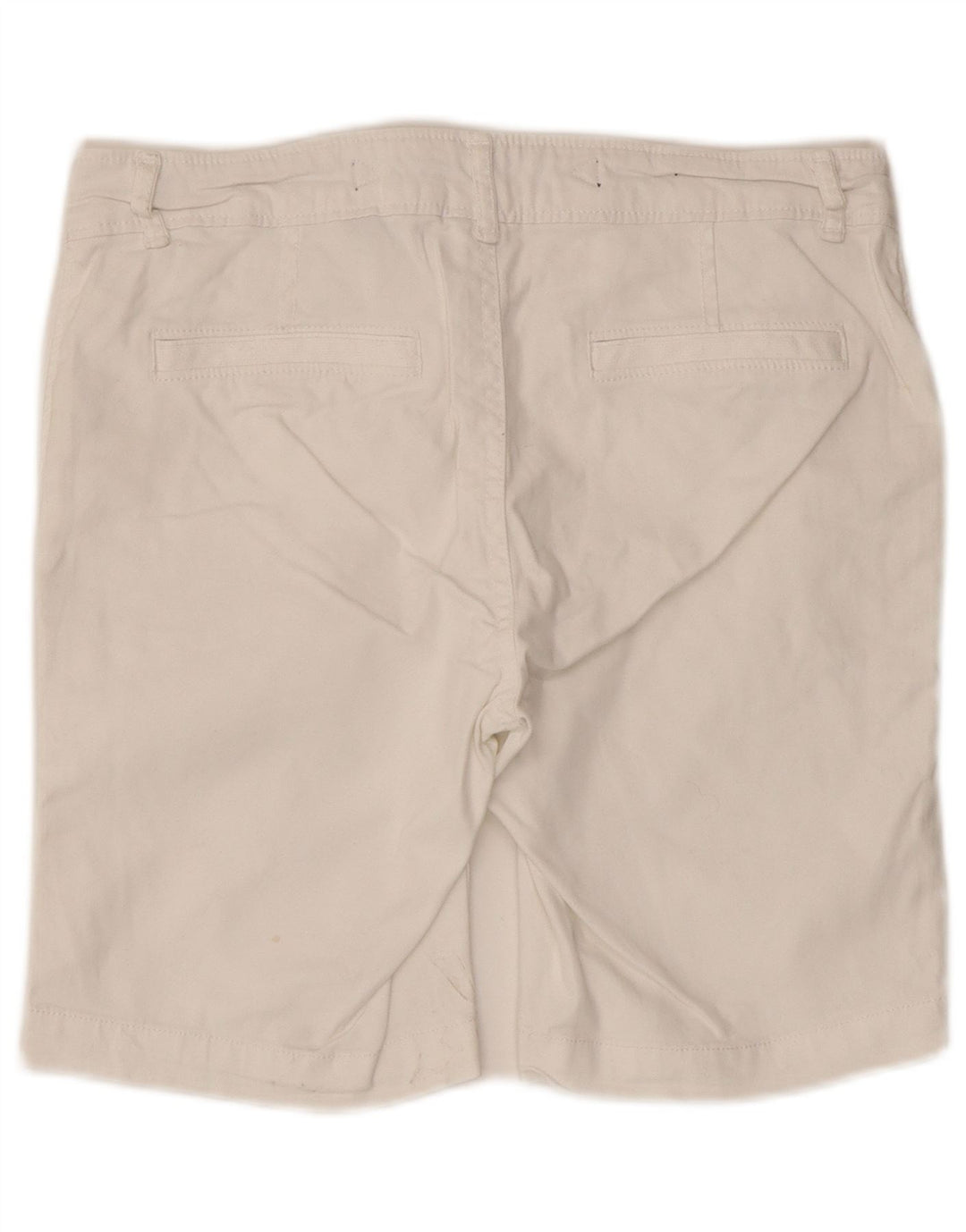 Superdry Short Chino Femme XS W30 Coton Blanc