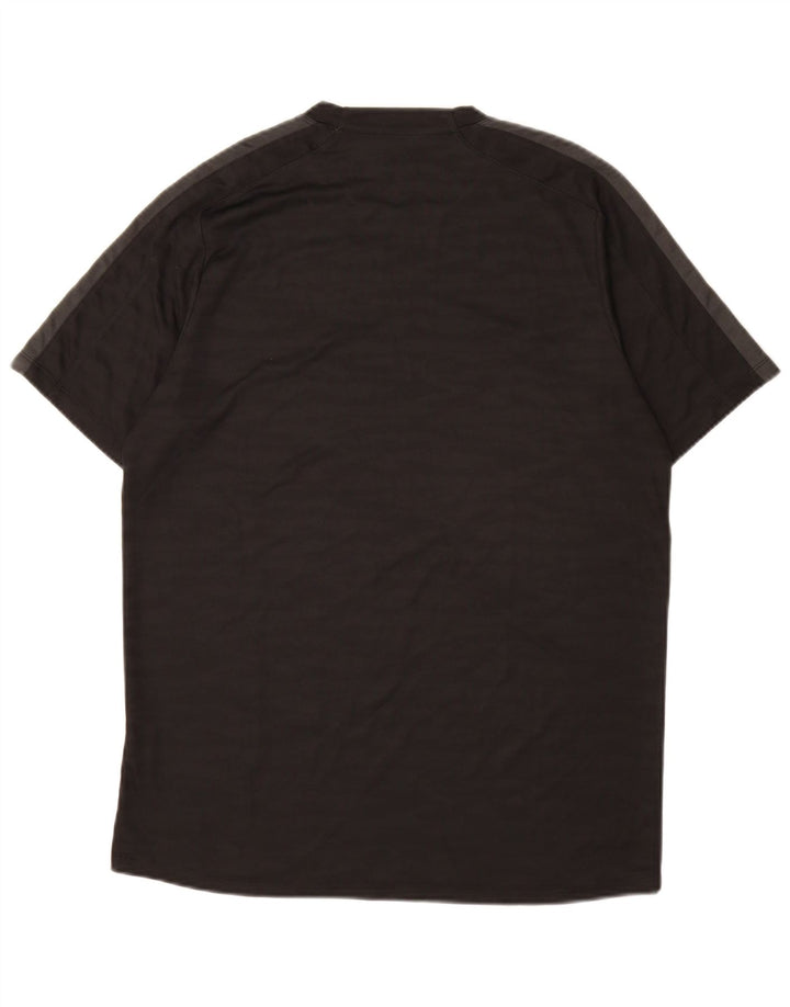 Nike Hommes Dri Fit T-Shirt Haut Large Noir Polyester