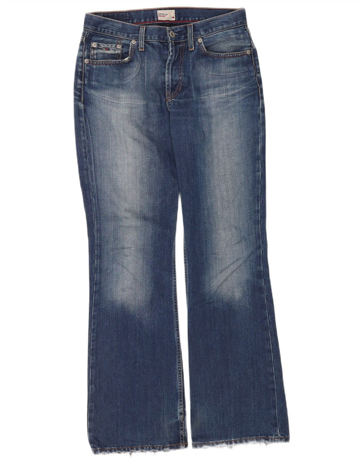 Tommy Hilfiger Jean évasé femme W29 L32 bleu coton