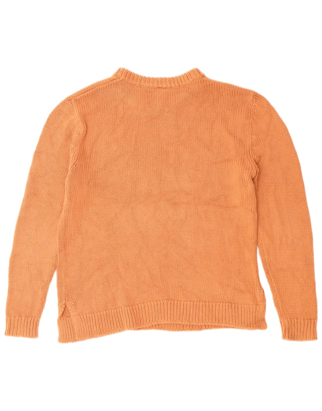 O'Neill Pull à col rond pour femme UK 14 en coton orange moyen