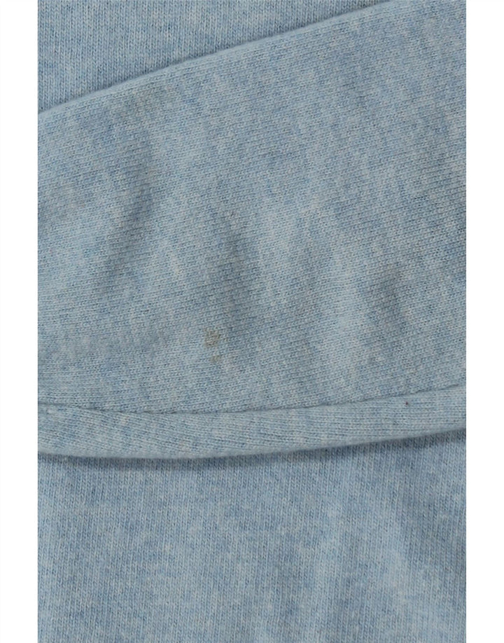 TIMBERLAND Pull col rond homme petit bleu laine mérinos