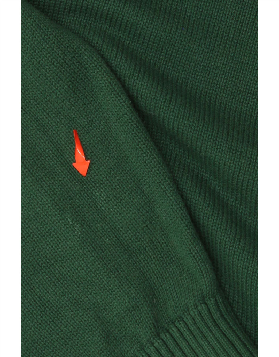 SUPERDRY Pull col zippé pour homme 2XL Vert Coton