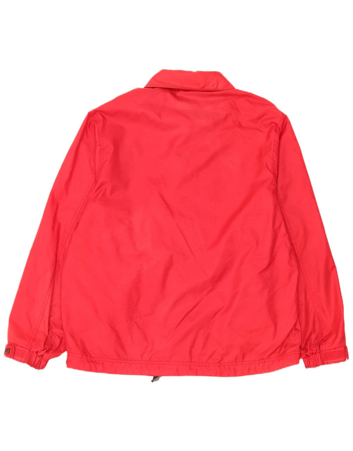 Levi's Veste Bomber Homme UK 38 Nylon Rouge Moyen