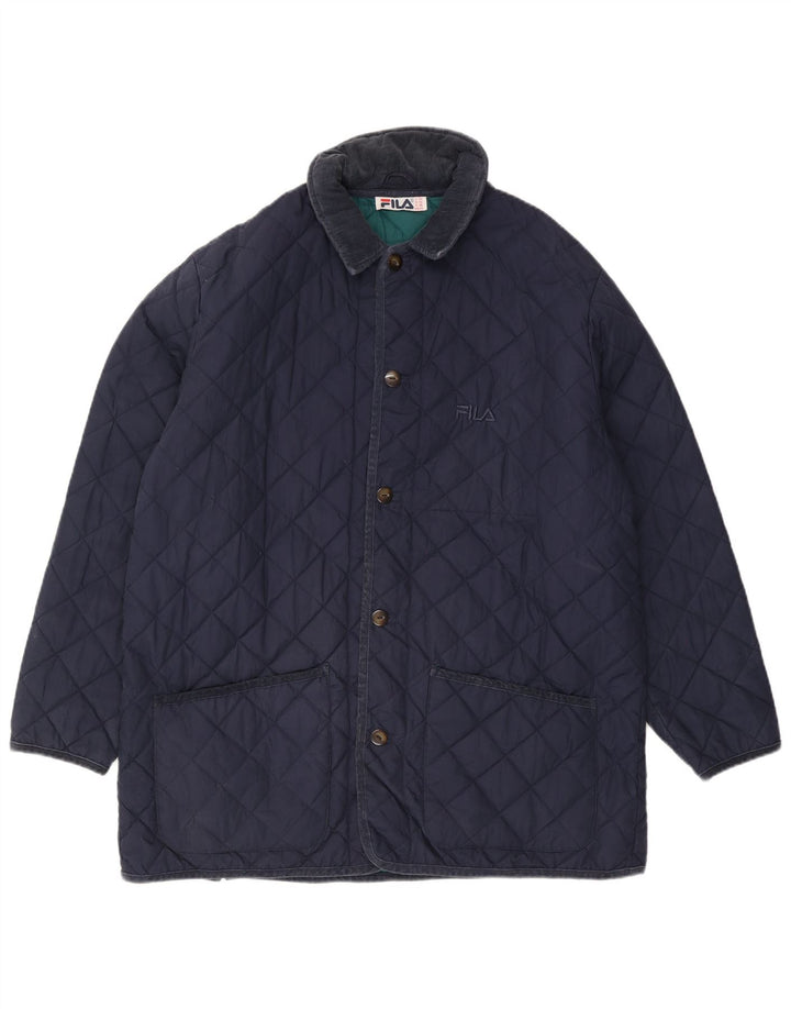 Fila Veste matelassée homme IT 56 3XL Bleu marine