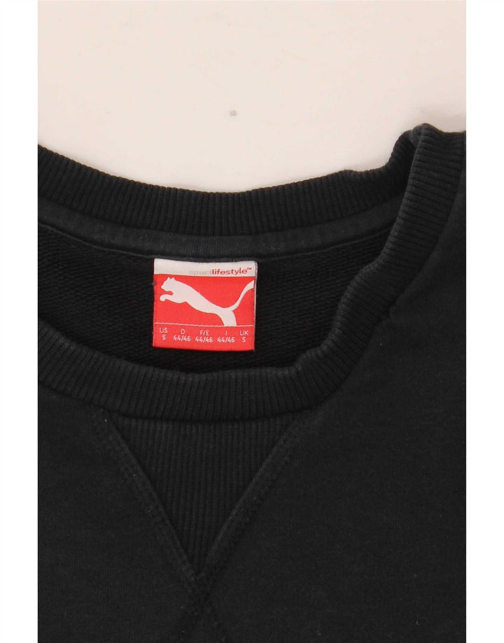 Puma Sweat-shirt graphique pour homme, petit, bleu marine