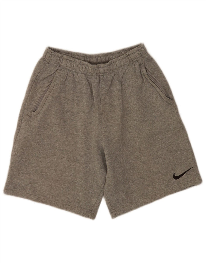 Short de sport Nike garçon 12-13 ans grand gris coton