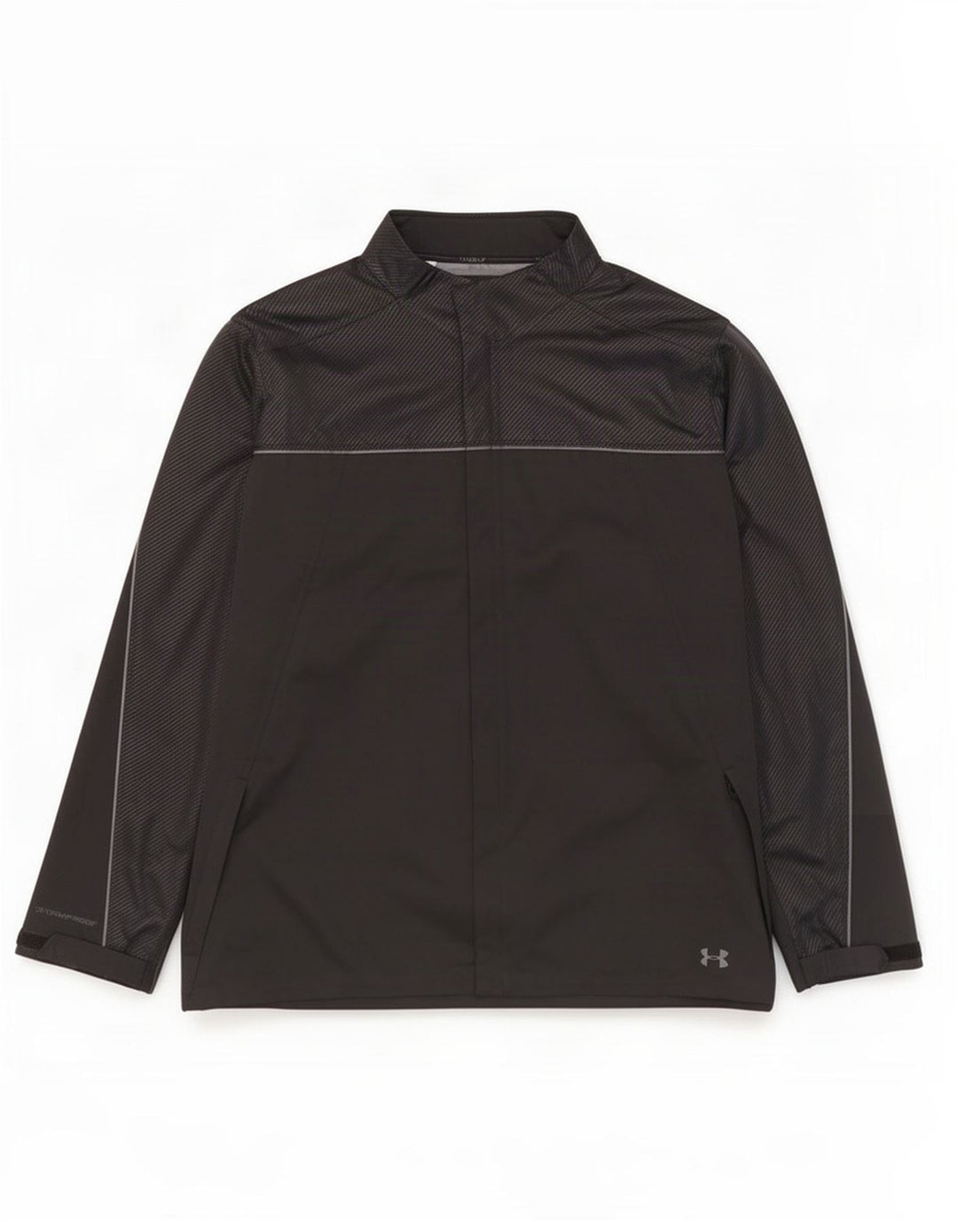 Under Armour Veste de survêtement pour homme 4XL Noir Colorblock Polyester