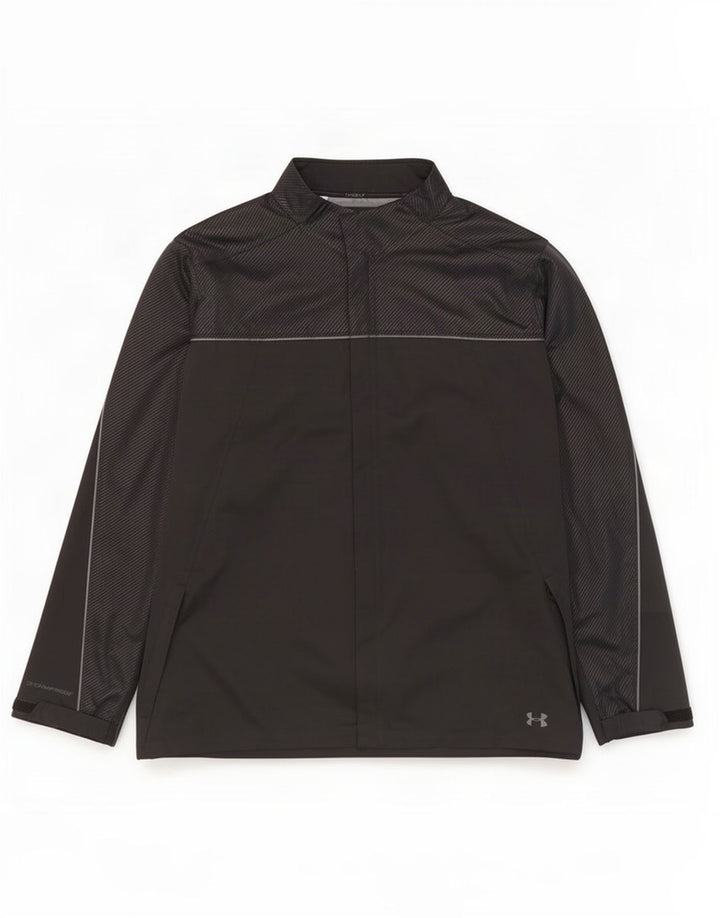 Under Armour Veste de survêtement pour homme 4XL Noir Colorblock Polyester