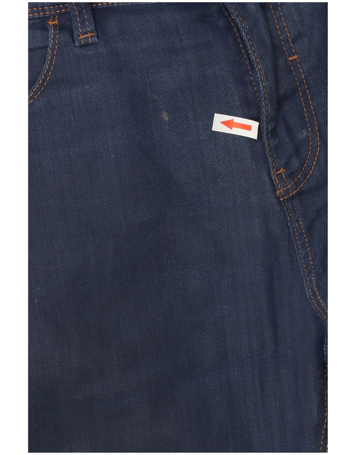 Zara Jean Slim Homme EU 42 Large W32 L31 Bleu Marine