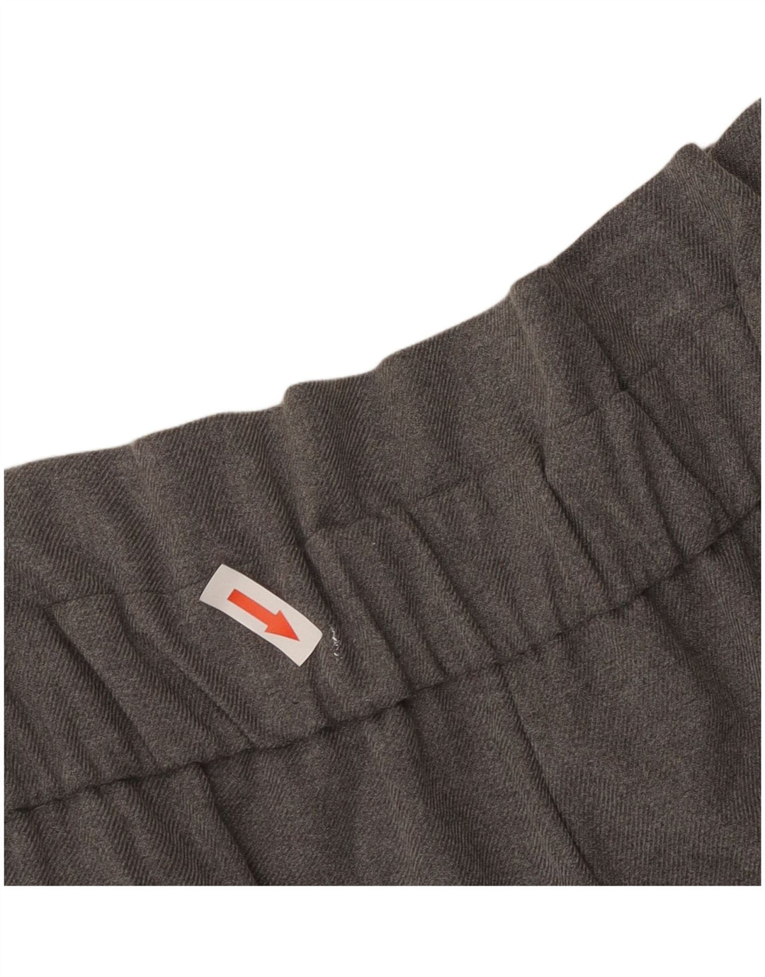 Pantalon court Zara Femme Small W26 L24 Gris Polyester