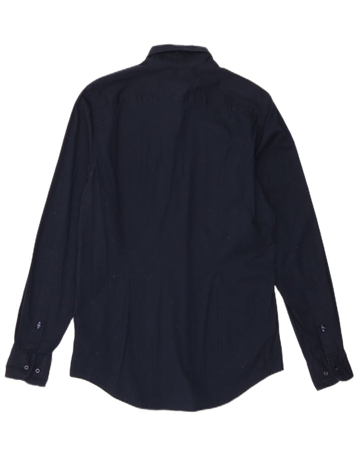 Tommy Hilfiger Chemise Slim Fit Homme Bleu Marine Moyen Coton