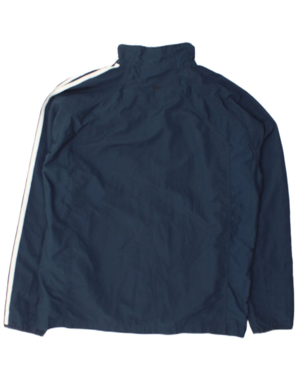 Adidas Veste de survêtement pour homme UK 44/46 Large Bleu marine Colourblock