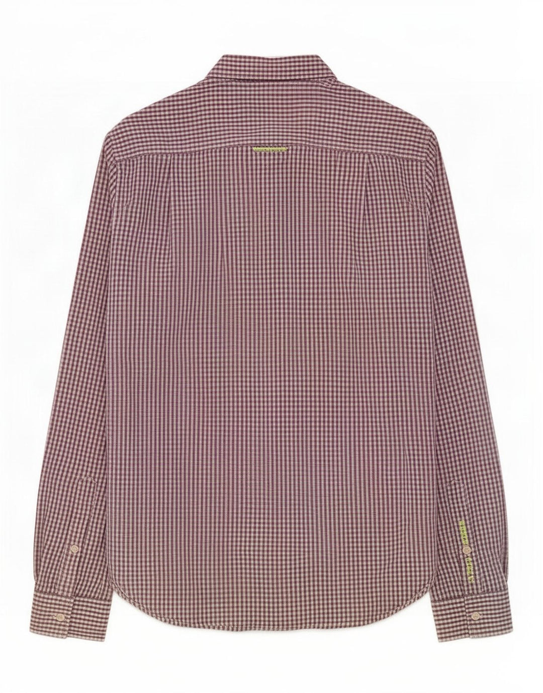 Superdry Chemise Homme Petit Violet Vichy Coton