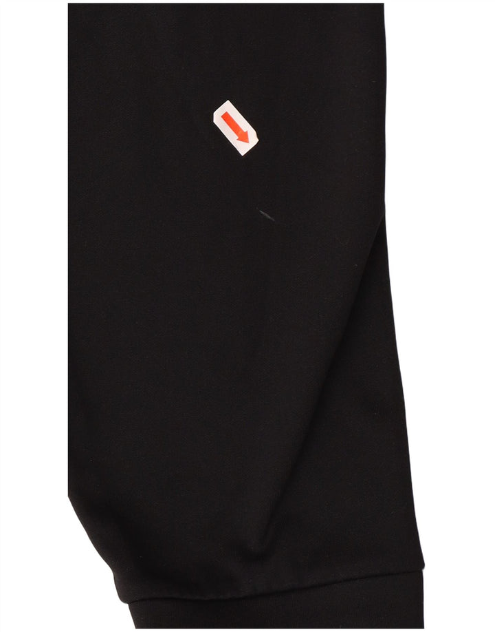 NIKE Pull à capuche zippé Dri Fit pour homme en polyester noir moyen