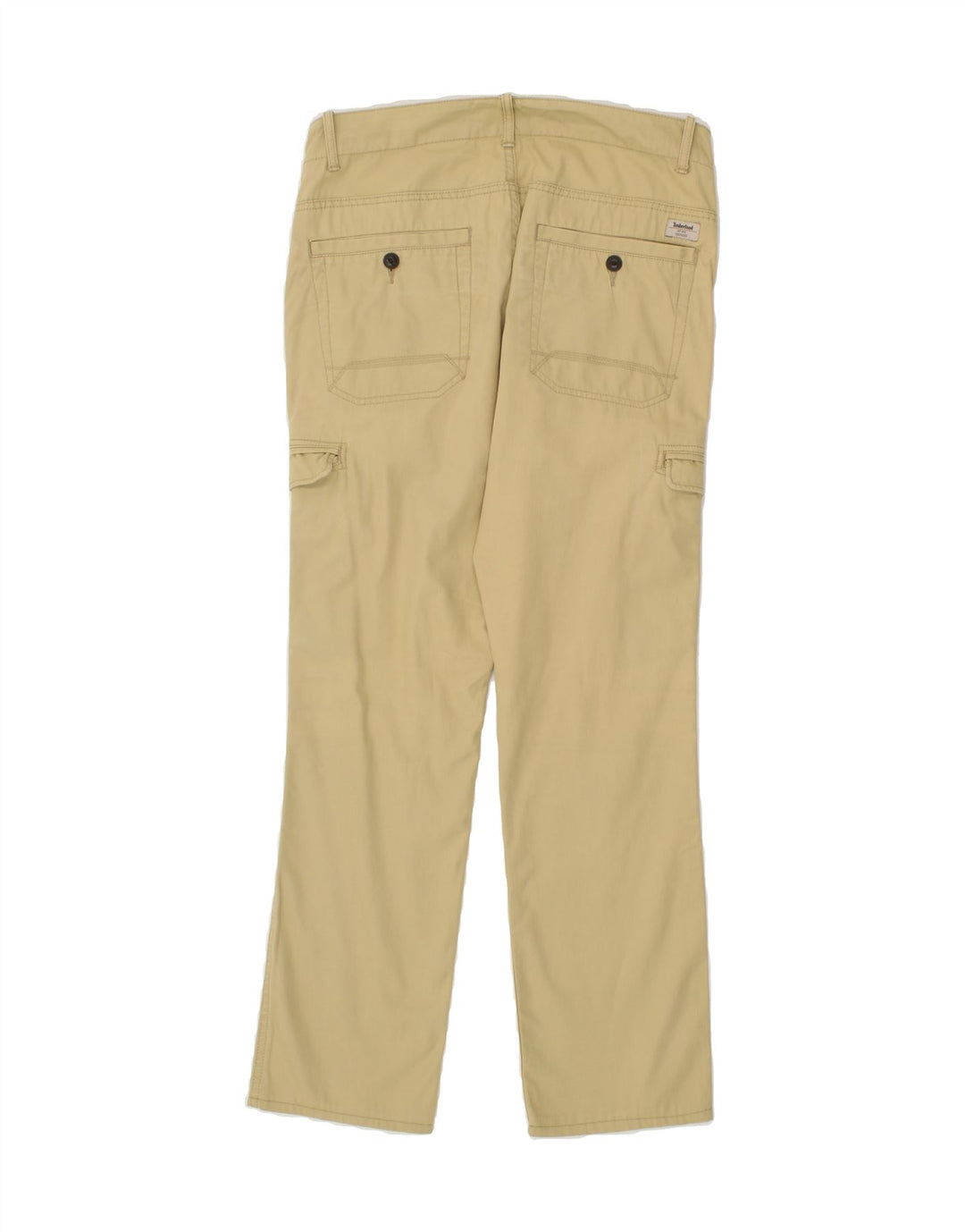 TIMBERLAND Mens Straight Cargo Trousers W29 L27 Khaki | Vintage Timberland | Thrift | Second-Hand Timberland | Used Clothing | Messina Hembry 