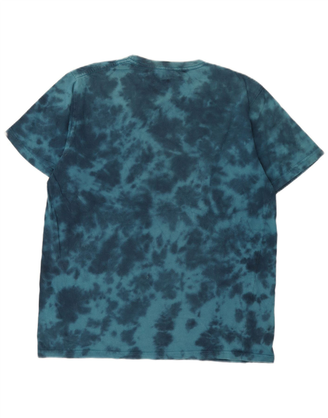 Saltrock T-Shirt Graphique Homme Bleu Moyen Tie Dye Coton