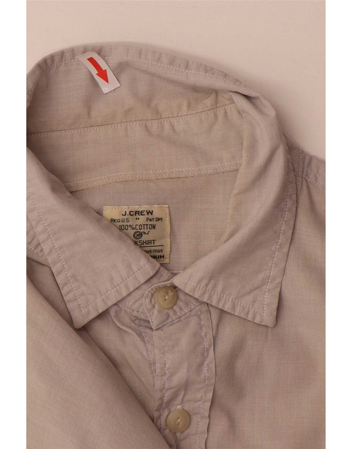J. Crew Chemise Homme Coton Beige Moyen
