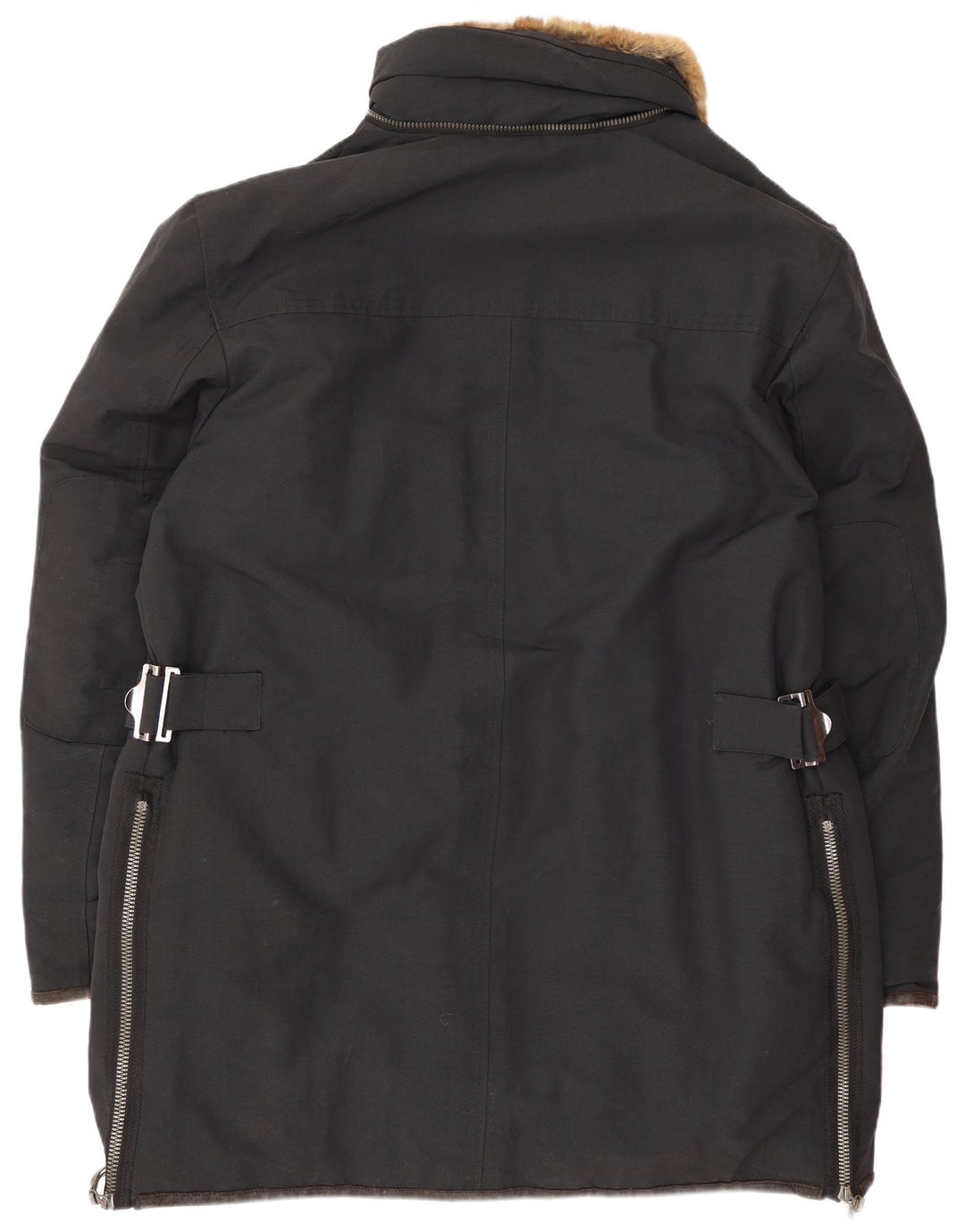 PEUTEREY Veste Parka Homme UK 42 XL Bleu Marine Polyamide
