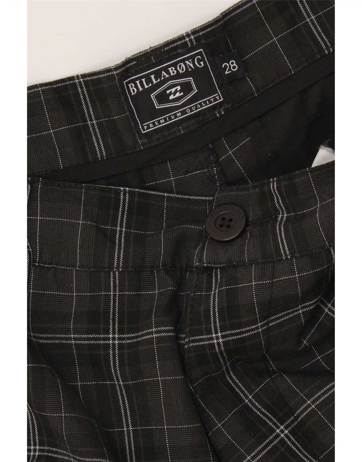 Billabong Short Chino Homme W28 Petit Carreau Noir