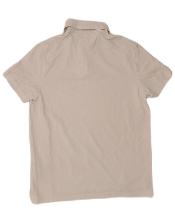 Tommy Hilfiger Polo Regular Fit Homme Coton Blanc Moyen