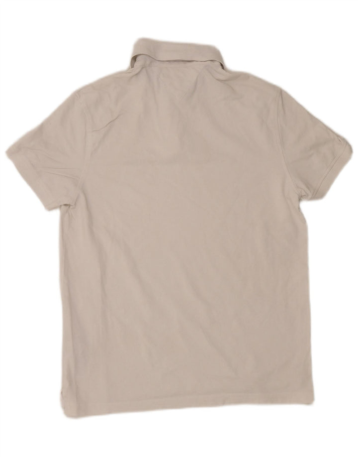 Tommy Hilfiger Polo Regular Fit Homme Coton Blanc Moyen