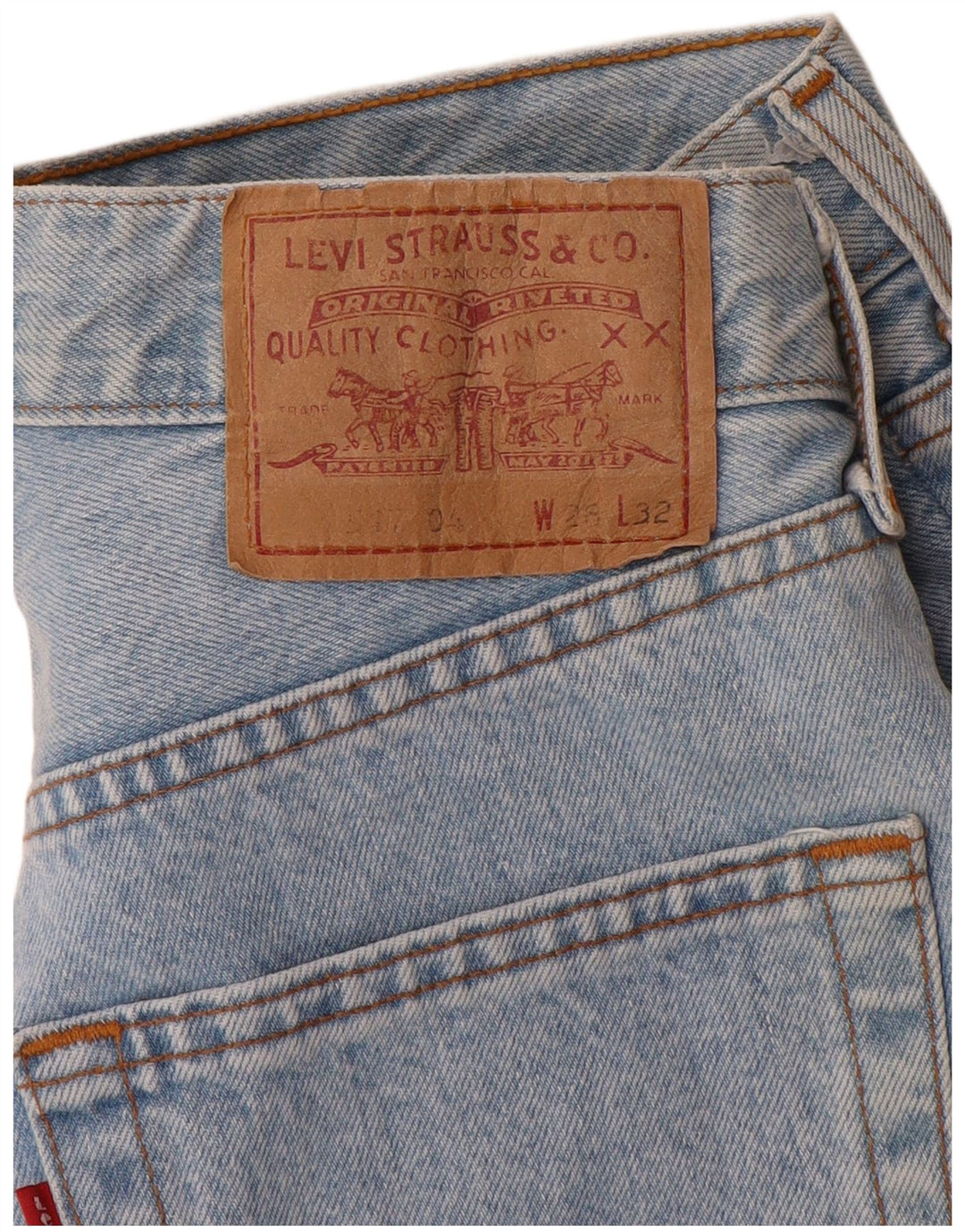 Levi's Jean Droit 517 Femme W25 L29 Bleu