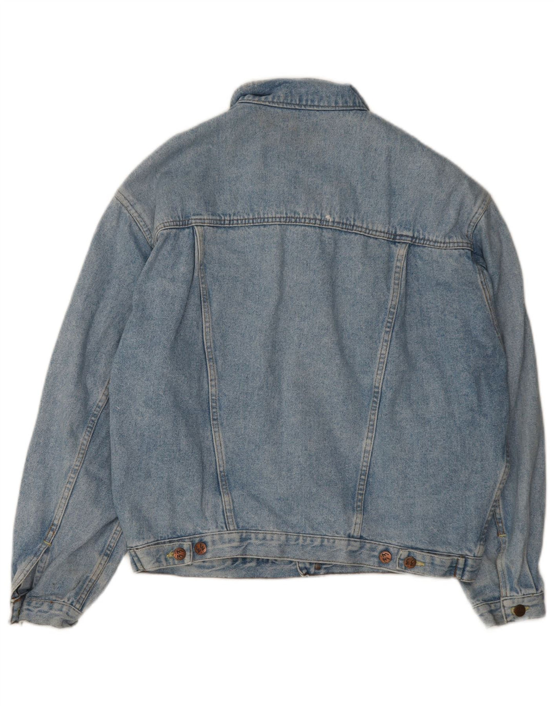 veste en denim homme vintage UK 40 Grand Bleu