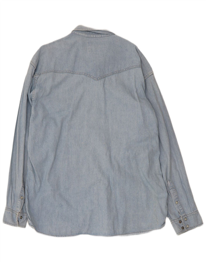 Wrangler Chemise en Jean Homme XL Bleu Coton