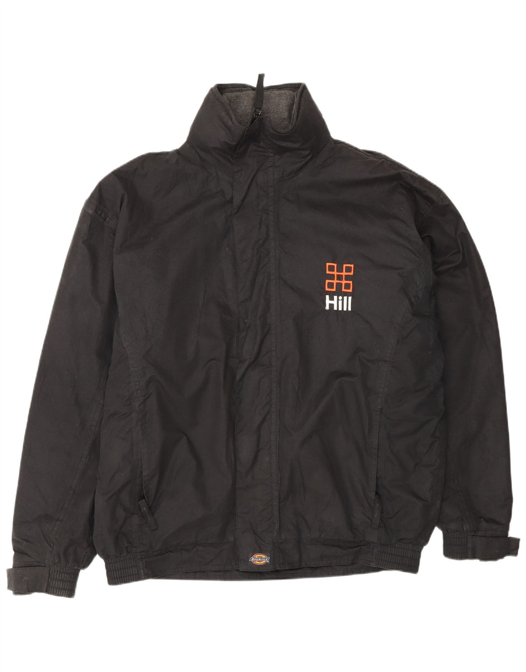 Dickies Veste coupe-vent pour homme UK 40 Large Noir Polyester