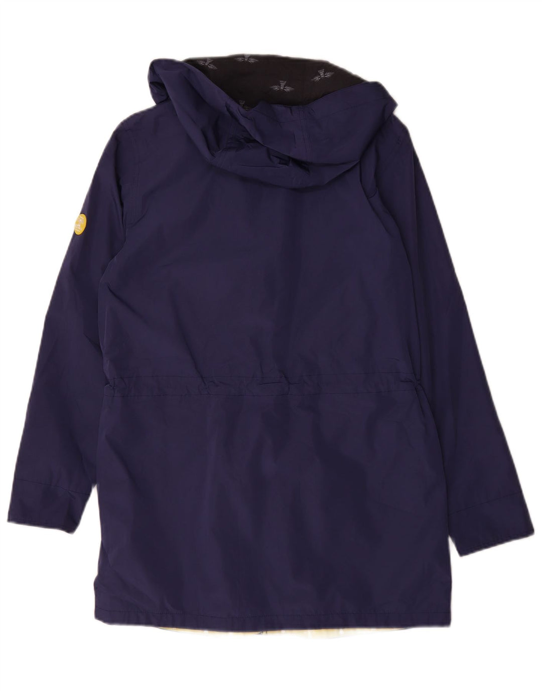 Barbour Manteau coupe-vent à capuche pour femme UK 12 Bleu marine moyen